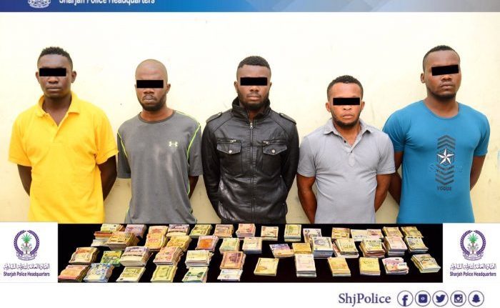 5 Nigerians Arrested In Uae For Robbing Forex Bureau Cedidollar - 